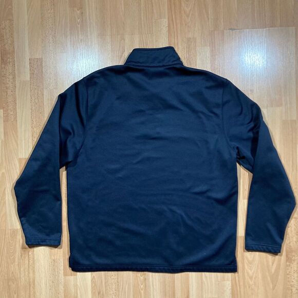 Puma Quarter Zip Pullover (Large) • Black & Neon Yellow • EUC • Jacket / Coat - Picture 6 of 6